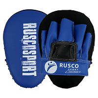 Лапы боксерские изогнутые Rusco Sport