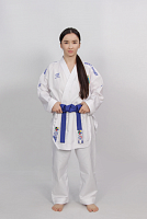 Кимоно для каратэ Niji 2417 WKF (2 куртки) Bestsport