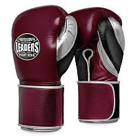 Перчатки боксерские LEADERS LS Long Velcro Custom