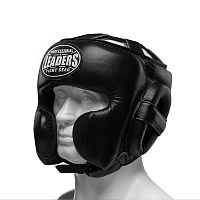 Шлем закрытый LEADERS LS MEX FULL LEATHER BK