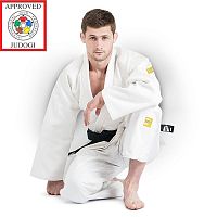 Кимоно для дзюдо Professional Gold IJF Approwed Green Hill