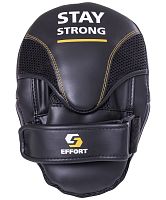 Лапа боксерская изогнутая (штука) E603-2 Effort