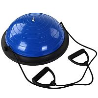 Полусфера гимнастическая BOSU с эспандерами NT40283 46 см