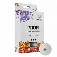 Мяч для настольного тенниса TORRES Profi 3* TT21012 (6 шт)