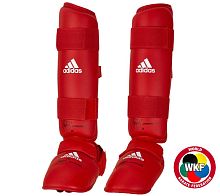 Защита голени и стопы для каратэ 661.35 WKF Adidas