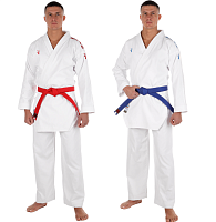 Кимоно для каратэ (2 куртки) Premium Kumite ФКР Pro Khan