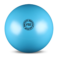 Мяч для художественной гимнастики силикон FIG Металлик AB2801