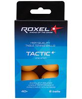 Мяч для настольного тенниса 1* Tactic 6 шт Roxel