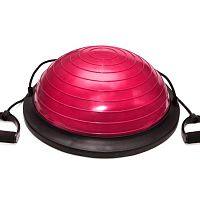 Балансировочная платформа BOSU YJ05-G с двумя съёмными эспандерами